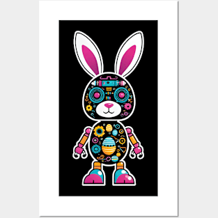 Easter Bunny Bot Posters and Art